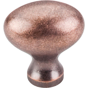 Top Knobs M205 Egg Knob 1 1/4" - Antique Copper