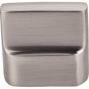Top Knobs M2050 Aspen II Flat Sided Knob 7/8 Inch (c-c) - Brushed Satin Nickel