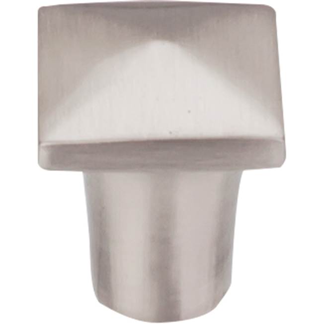 Top Knobs M2053 Aspen II Square Knob 3/4 Inch - Brushed Satin Nickel