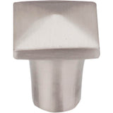 Top Knobs M2053 Aspen II Square Knob 3/4 Inch - Brushed Satin Nickel