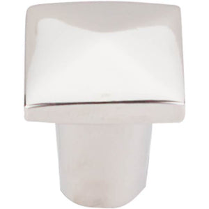 Top Knobs M2053 Aspen II Square Knob 3/4 Inch - Polished Nickel