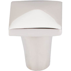 Top Knobs M2056 Aspen II Square Knob 7/8 Inch - Polished Nickel