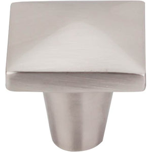 Top Knobs M2059 Aspen II Square Knob 1 1/4 Inch - Brushed Satin Nickel