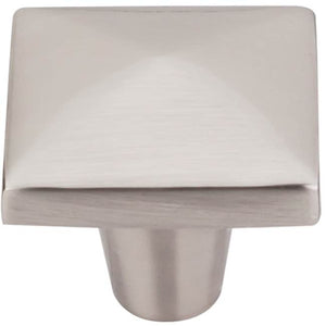 Top Knobs M2062 Aspen II Square Knob 1 1/2 Inch - Brushed Satin Nickel