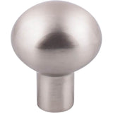 Top Knobs M2065 Aspen II Small Egg Knob 1 3/16 Inch - Brushed Satin Nickel