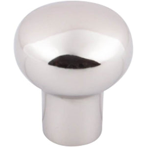 Top Knobs M2077 Aspen II Round Knob 7/8 Inch - Polished Nickel