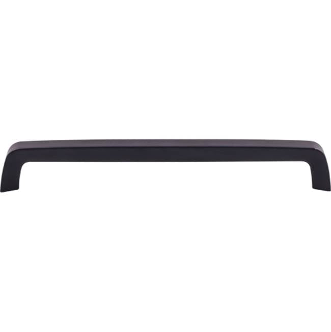 Top Knobs M2101 Tapered Bar Pull 8 13/16 Inch (c-c) - Flat Black