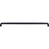 Top Knobs M2103 Tapered Bar Pull 17 5/8 Inch (c-c) - Flat Black