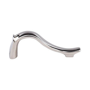 Top Knobs M183 Dover Latch Pull 2 1/2 Inch (c-c) - Polished Nickel