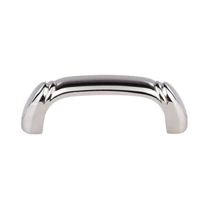 Top Knobs M188 Dover D Pull 2 1/2 Inch (c-c) - Polished Nickel