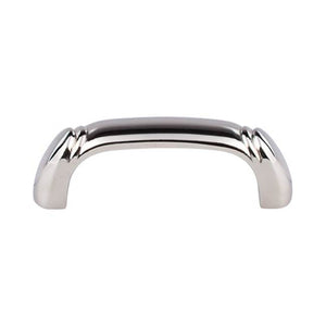 Top Knobs M188 Dover D Pull 2 1/2 Inch (c-c) - Polished Nickel