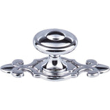 Top Knobs M2134 Canterbury Knob 1 1/4 Inch w/Backplate