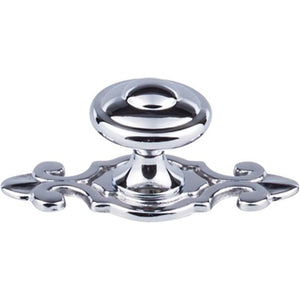 Top Knobs M2134 Canterbury Knob 1 1/4 Inch w/Backplate