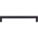 Top Knobs M2137 Square Bar Pull 7 9/16 Inch (c-c) - Flat Black