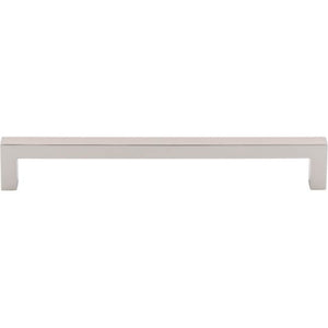 Top Knobs M2137 Square Bar Pull 7 9/16 Inch (c-c) - Polished Nickel