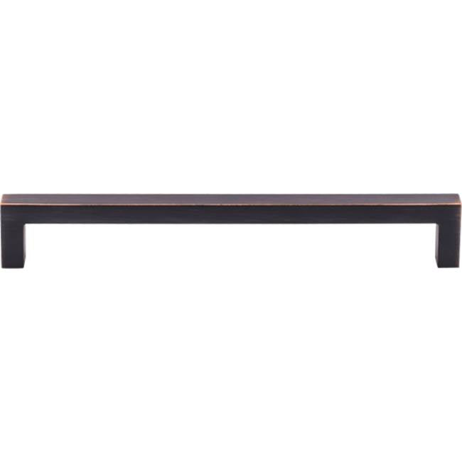 Top Knobs M2137 Square Bar Pull 7 9/16 Inch (c-c) - Tuscan Bronze