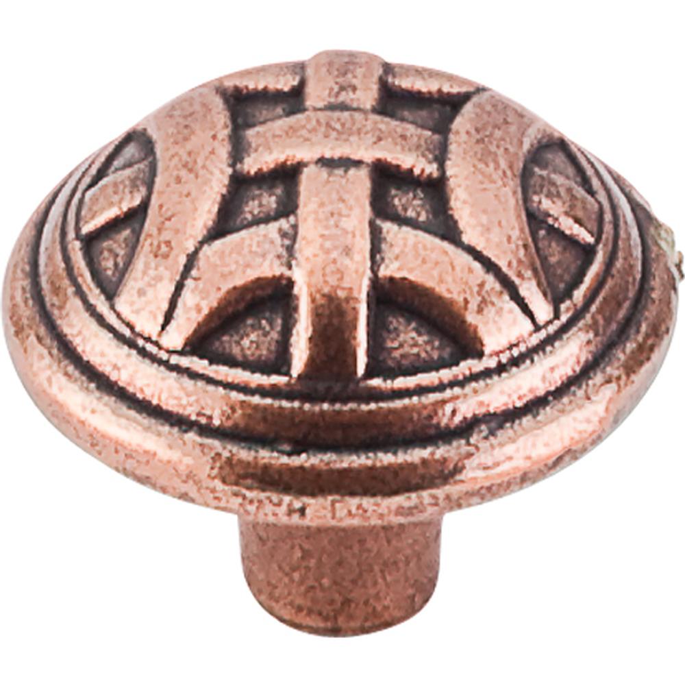 Top Knobs M223 Celtic Knob Large 1 1/4" - Old English Copper