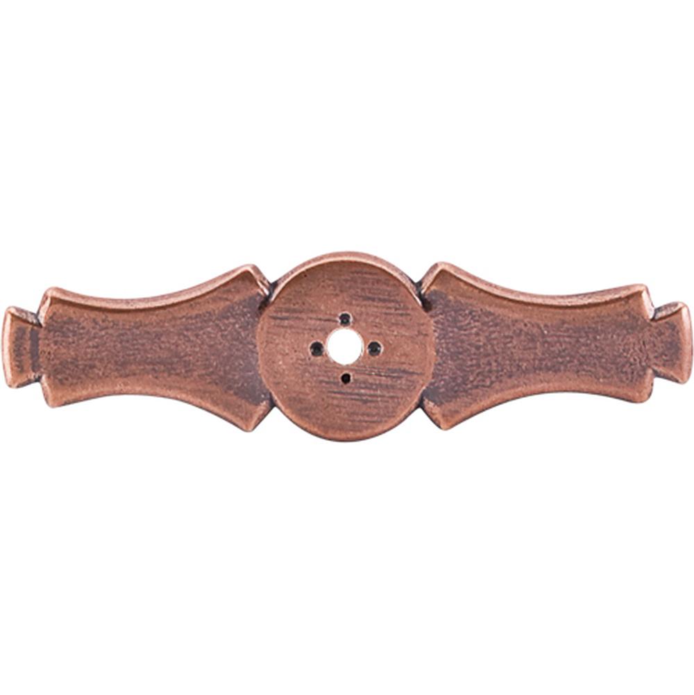 Top Knobs M224 Celtic Backplate 3 5/8" - Old English Copper