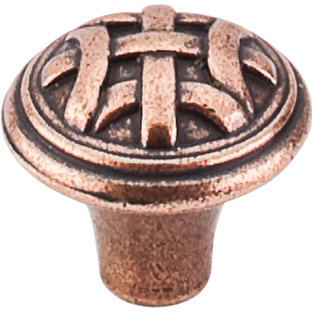 Top Knobs M225 Celtic Knob Small 1" - Old English Copper