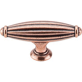 Top Knobs M227 Tuscany T-Handle Small 2 5/8" - Old English Copper
