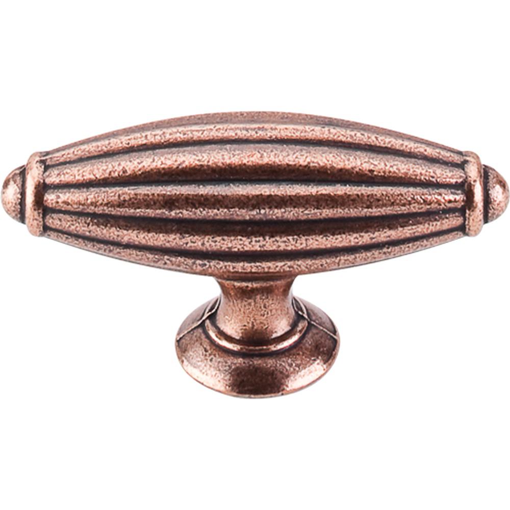 Top Knobs M228 Tuscany T-Handle Large 2 7/8" - Old English Copper