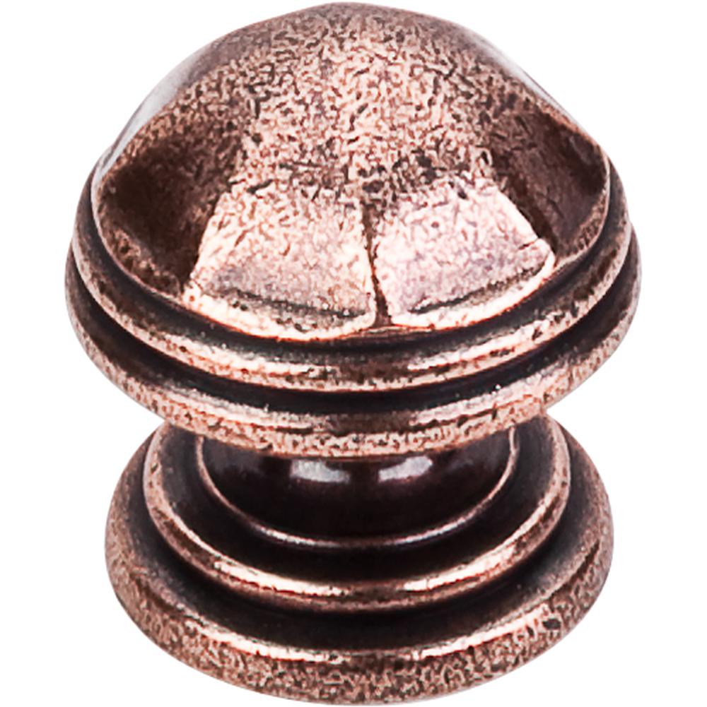 Top Knobs M23 London Knob 1 1/4" - Old English Copper