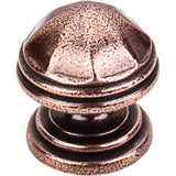 Top Knobs M23 London Knob 1 1/4" - Old English Copper
