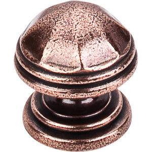 Top Knobs M23 London Knob 1 1/4" - Old English Copper