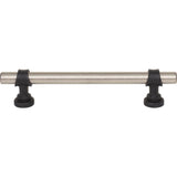Top Knobs M2708 Bit Pull 5 1/16 Inch (c-c) - Pewter Antique and Flat Black