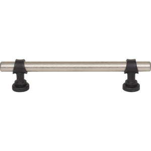 Top Knobs M2708 Bit Pull 5 1/16 Inch (c-c) - Pewter Antique and Flat Black