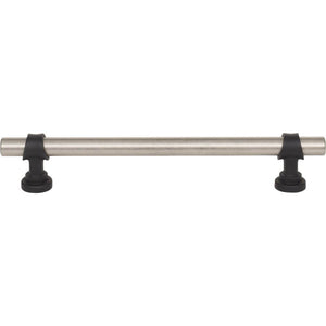 Top Knobs M2720 Bit Pull 6 5/16 Inch (c-c) - Pewter Antique and Flat Black
