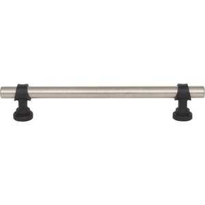 Top Knobs M2720 Bit Pull 6 5/16 Inch (c-c) - Pewter Antique and Flat Black