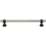 Top Knobs M2732 Bit Pull 7 9/16 Inch (c-c) - Pewter Antique and Flat Black