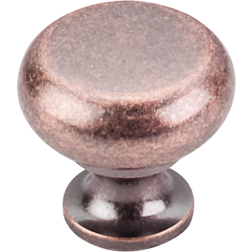 Top Knobs M278 Flat Faced Knob 1 1/4" - Antique Copper
