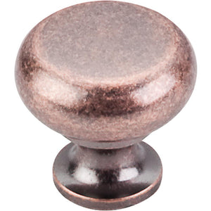 Top Knobs M278 Flat Faced Knob 1 1/4" - Antique Copper