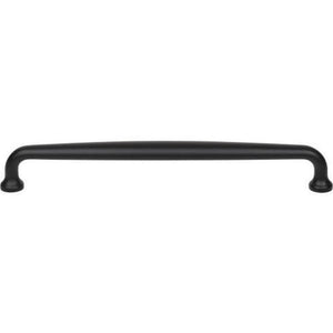Top Knobs M2792 Charlotte Pull 8 Inch (c-c) - Flat Black