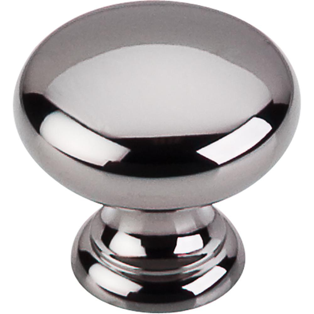 Top Knobs M282 Mushroom Knob 1 1/4" - Black Nickel