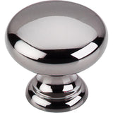 Top Knobs M282 Mushroom Knob 1 1/4" - Black Nickel