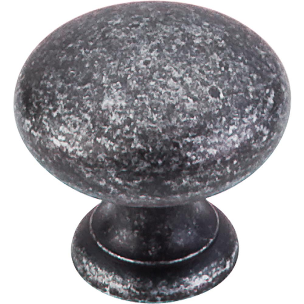 Top Knobs M283 Mushroom Knob 1 1/4" - Black Iron