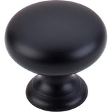 Top Knobs M285 Mushroom Knob 1 1/4" - Flat Black