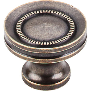 Top Knobs M295 Button Faced Knob 1 1/4