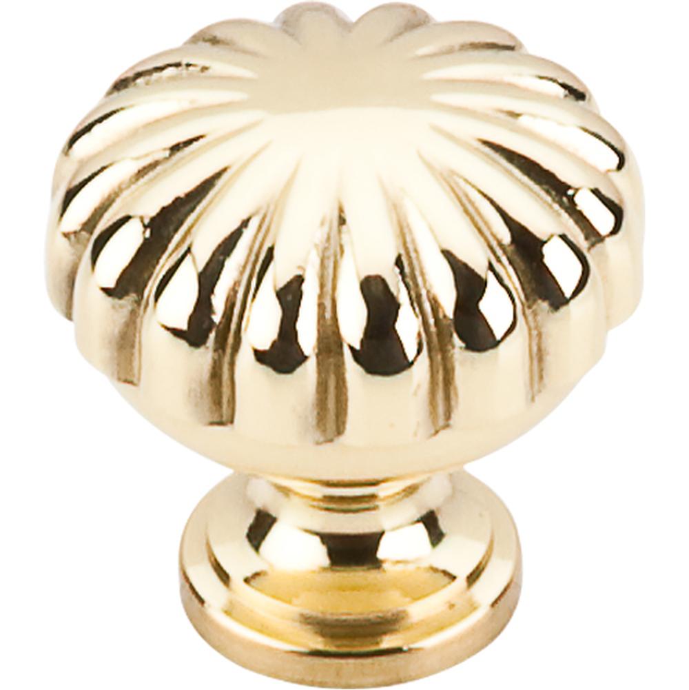Top Knobs M320 Melon Knob 1 1/4" - Polished Brass