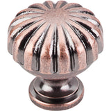 Top Knobs M323 Melon Knob 1 1/4" - Antique Copper