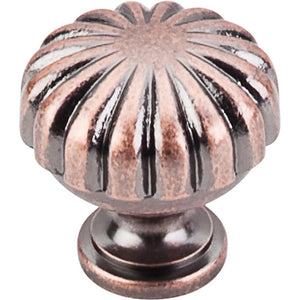 Top Knobs M323 Melon Knob 1 1/4" - Antique Copper