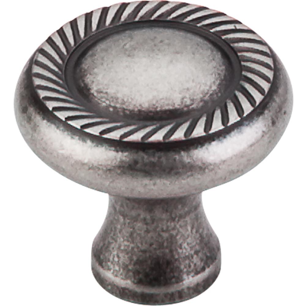 Top Knobs M329 Swirl Cut Knob 1 1/4" - Pewter Antique