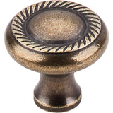 Top Knobs M330 Swirl Cut Knob 1 1/4" - German Bronze