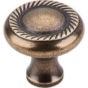 Top Knobs M330 Swirl Cut Knob 1 1/4" - German Bronze