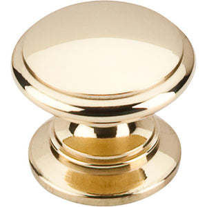 Top Knobs M349 Ray Knob 1 1/4" - Polished Brass