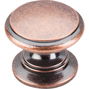 Top Knobs M357 Ray Knob 1 1/4" - Antique Copper