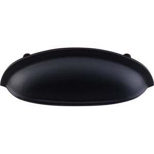 Top Knobs M362 Somerset Cup Pull 3" - Flat Black